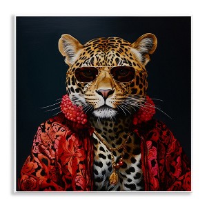 Stupell Industries Trendy Leopard Fashion Wall Plaque Art - 1 of 4