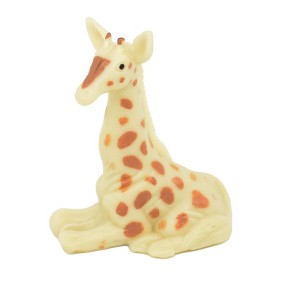 Collectible Wildlife Gifts | Giraffe, Baby,Sitting, Plastic Toy Animal,  Gift, Realistic Figure, Educational Model,         2"      F249 B206 - 1 of 4