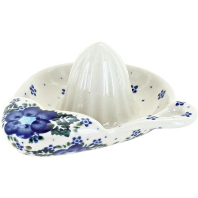 Blue Rose Polish Pottery 174 Vena Lemon Squeezer
