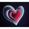 Melrose Hanging Triple Heart Ekko Light 23.5"H - 2 of 2