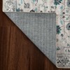 Luxury Floral Area Rug Ultra Soft Non Slip Stain Resistant Indoor Mat Machine Washable Low Pile Vintage Carpet for Living Room Bedroom Kitchen - 4 of 4
