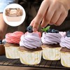 Unique Bargains Greaseproof Party Single-sided Aluminum Foil Cupcake Liners 50 Pcs - 4 of 4