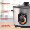 Brentwood 10-Cup Uncooked/20-Cup Cooked 700-Watt Stainless Steel Crunchy Persian Rice Cooker with Lid in Silver - 4 of 4
