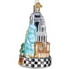 Old World Christmas Glass Blown Ornament for Christmas Tree, New York City - 3 of 4