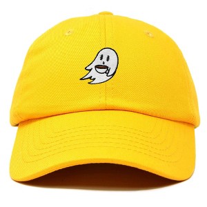 Dalix Coffee Ghost Cap Embroidered Coffee Cotton Baseball Hat Mens Womens - 1 of 4
