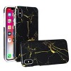 Reiko iPhone X/iPhone XS Streak Marble iPhone Cover in Black - 2 of 4