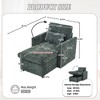 GDFStudio Eugene Modern Storage Chenille Upholstered Chaise Lounge and Cellphone Mount - 2 of 4