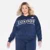 Women's Oversized Pullover Sweatshirt - Wild Fable™ - 2 of 3