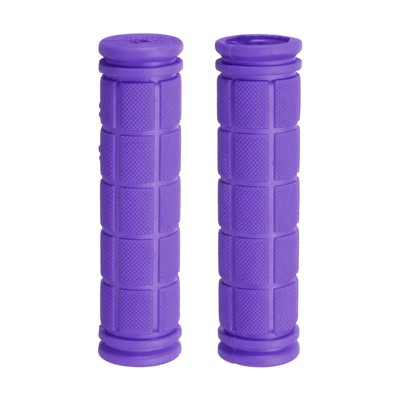 Unique Bargains Rubber Non-Slip Mushroom Bike Fit 7/8" Handlebar Grips 4.53" 2 Pairs