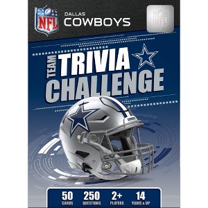MasterPieces Officially Licensed NFL Dallas Cowboys Trivia Challenge Card Game - 1 of 4