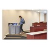 Rubbermaid Commercial Slim Jim Recycling Station 1-Stream, Landfill Recycling Station, 33 gal, Resin, Gray - 2 of 4