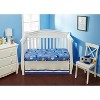Everyday Kids Baby Boy Fitted Crib Sheet Outerspace Adventures, 100% Soft Breathable Microfiber, Fits Standard Crib Mattress 28" x 52" - 4 of 4