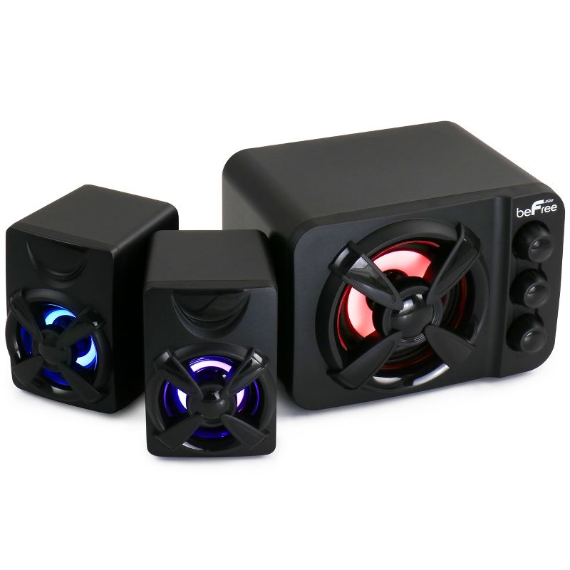 beFree Sound Color LED 2.1 Gaming Speaker System, 2 of 8