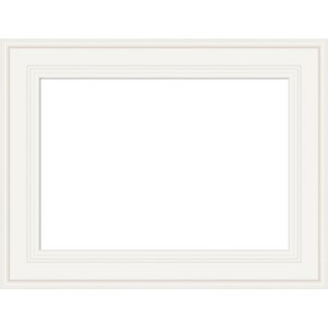 Amanti Art Ridge Black Framed Dry Erase Magnetic Board - 1 of 4