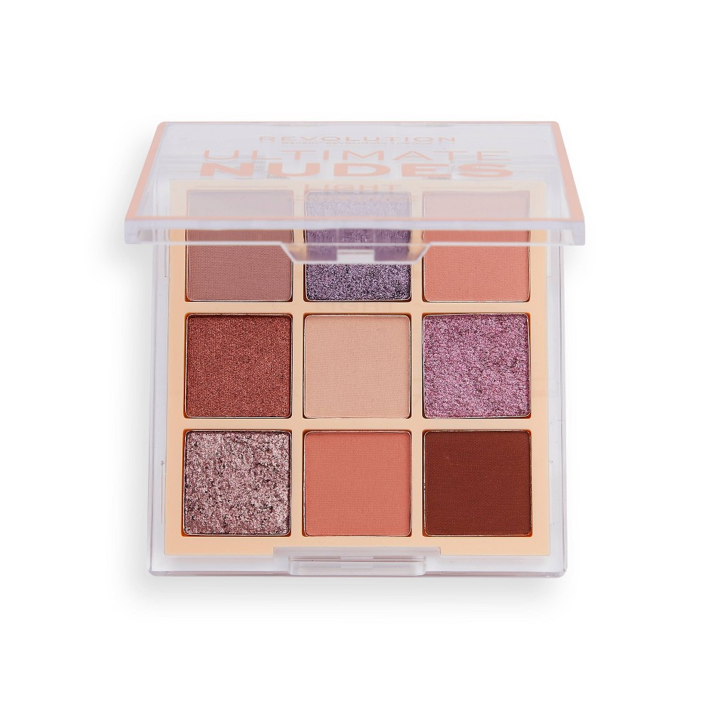 Makeup Revolution Ultimate Nudes Shadow Palette - Light - 1.82oz