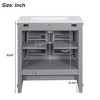 JUJABU 30-Inch Bathroom Vanity with Single Sink, 2 Soft-Close Doors, Divided Drawer, Dual Storage Shelves - 2 of 4