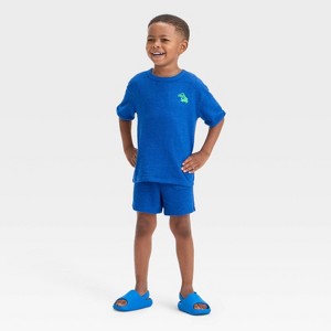 Toddler Boys' Short Sleeve French Terry T-Shirt and Shorts Set - Cat & Jack™ - 1 of 4
