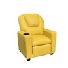 HOMLUX 22"W PU Leather Kids Recliner Chair with Cup Holder - 3 of 3