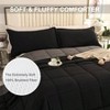 128x120 Oversized King Plus Comforter, 3 - Piece Lightweight Reversible Down Alternative Quilt with 8 Corner Tabs - 3 of 4