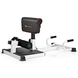 Costway Multifunction  Squat Machine Hip Thrust Machine Sit up Exercise Set - 1 of 4