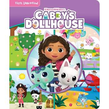 DreamWorks Gabby's Dollhouse: First Look and Find - by  Pi Kids (Board Book)