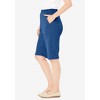 Woman Within Plus Size 7-Day Knit Bermuda Shorts - 4 of 4