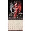 BrownTrout 2026 Gothic Alchemy 12"x24" Hanging Square Wall Calendar Plastic-Free - 4 of 4