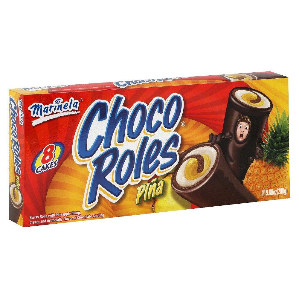 UPC 074323002294 - Marinela Choco Roles Piña Cakes - 8ct/9.9oz ...