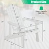 Costway 2 PCS Adirondack Chair Set for Adults and Kids with Ergonomic Design for Porch - 4 of 4
