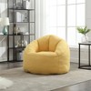 Airsurfer Bean Bag Chair for Adults with Footrest - Soft Padded Cover, Ideal for Bedroom, Dorm, Gaming or Living Room - 4 of 4