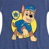 Girls' - Paw Patrol - Chase Sketch Fit & Flair Cap Sleeve Dress - 2 of 4