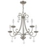 Livex Lighting Daphne 5 - Light Chandelier in  Brushed Nickel - 2 of 4
