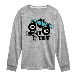 Boys' - Instant Message - Transportation Long Sleeve Graphic T-Shirt - 1 of 4