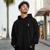 Dalix Astronaut Embroidery Relaxed Hoodie Soft Fleece Sweatshirt Fit Lounge Mens - 4 of 4