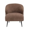 NicBex Modern Accent Chair with High-Density Foam Seat Cushions Living Room Chairs Comfy Chair Lounge Chair for Reading Room, Bedroom - 2 of 4
