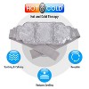 TRAKK Premium Hot Cold Gel Bead Ice Pack Cool | Compress for Lower Back, Shoulder, Knee, Bicep, Stomach | Flexible, Reusable Heating Pad | 15" x 5" - 2 of 4