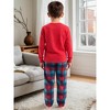 INSPIRE CHIC Men's Sleepwear Long Sleeve Tops and Pants Plaid Family Pajamas Set - 3 of 4