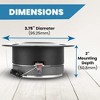 Pyle 3.75'' Bullet Titanium Horn Tweeter with Mylar Capacitor (PDBT19) - Aluminum, 150 Watts RMS - 3 of 4