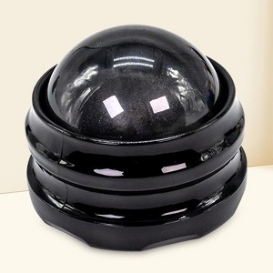 Evo Massage Roller Ball - Handheld Manual Body Massager - Black - 1 of 4