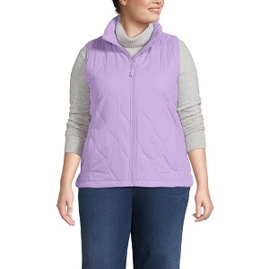 Lands' End Women's FeatherFree Insulated Vest - 1 of 4