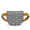 MKF Collection Daksha Fanny Pack Half Moon Handbag Monogram Stylish Vegan Leather by Mia K - 2 of 4
