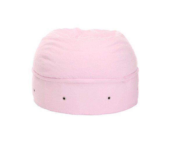 Asher Cotton Original Storage Beanbag Light Pink - Mimish