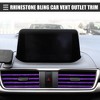 Unique Bargains Universal PVC Car Vent Outlet Trims 40 Pcs - 2 of 4