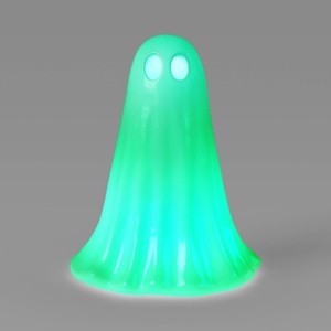 Lit Plastic Ghost Figurine - Hyde and EEK! Boutique™ White - 1 of 3
