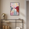 Art Remedy Burgundy over Lavender Retro Abstract Wall Art Framed - 2 of 4