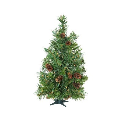 Northlight 3' Pre-Lit Artificial Christmas Tree Full Dakota Pine - Clear Lights