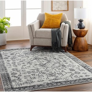 Hauteloom Rectangle Area Rug   Light Gray - 1 of 4