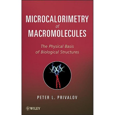 Microcalorimetry of Macromolecules - by  Peter L Privalov (Hardcover)