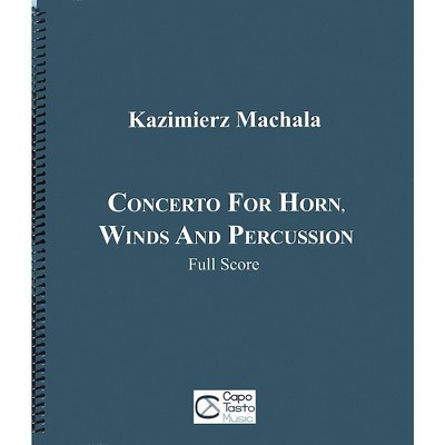 Carl Fischer Concerto for Horn, Winds and Percussion Book