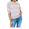 Women's I'll Never Stop Striped Sweater - BiBi - 2 of 4